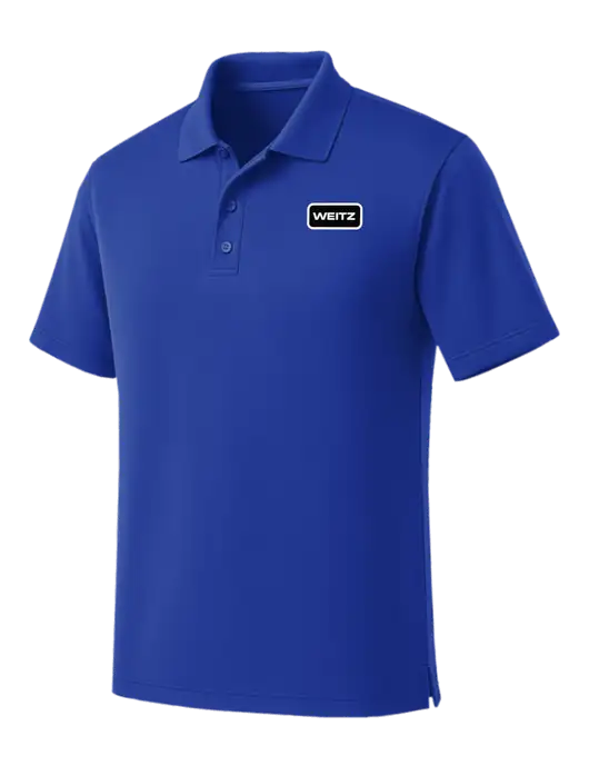 Dark Royal Dry Zone UV Micro Mesh Polo w/Weitz Logo