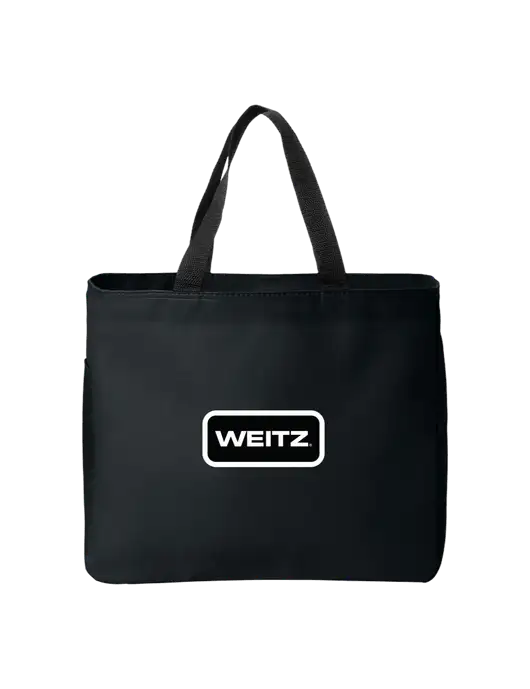 Essential Black Tote w/Weitz Logo