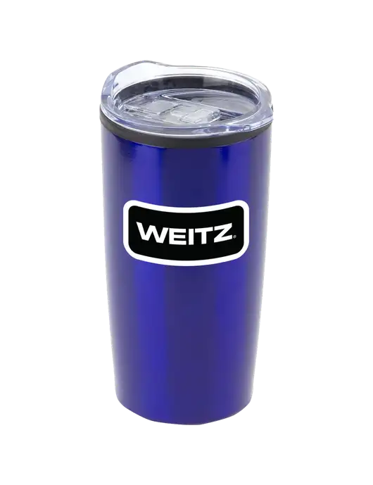 Olympus Blue 20 oz Tumbler w/Weitz Logo