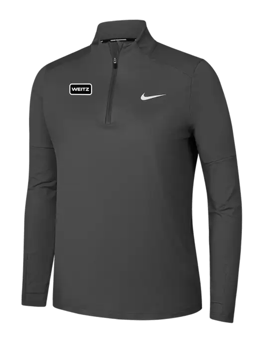 Nike Dark Grey Womens Dri-FIT Element 1/2-Zip Pullover w/Weitz Logo