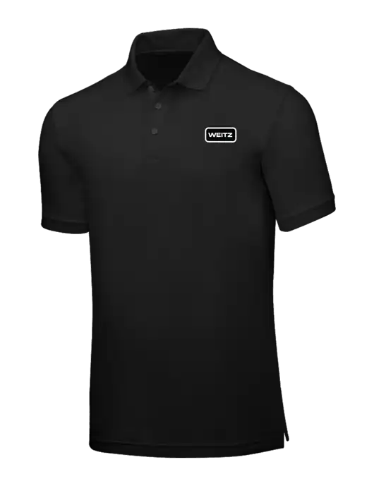 Black Core Classic Pique w/Weitz Logo