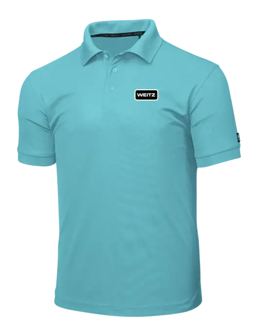 OGIO Light Sapphire Caliber 2.0 Polo w/Weitz Logo