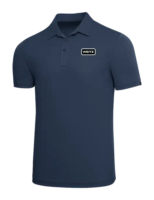 TravisMathew Navy Solid Oceanside Polo w/Weitz Logo