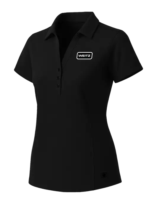 OGIO Womens Blacktop ONYX Polo w/Weitz Logo