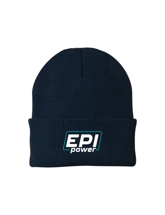 Navy Knit Cap w/EPI Logo