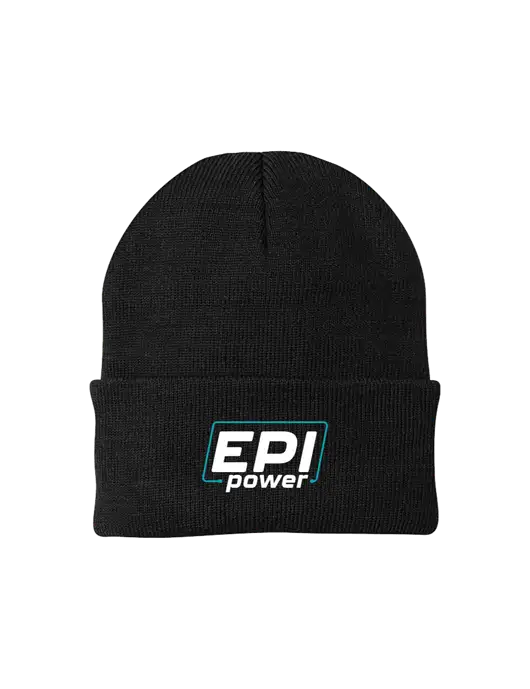 Black Knit Cap w/EPI Logo