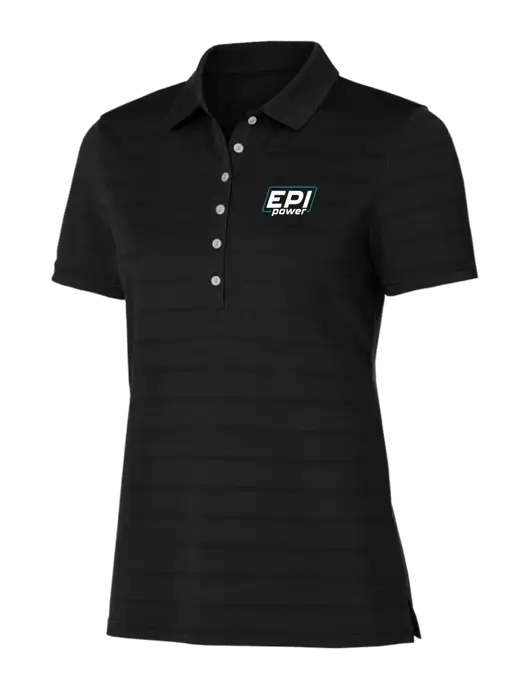Callaway Womens Black Ventilated Polo w/EPI Logo