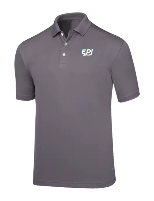 Callaway Core Medium Grey Performance Polo w/EPI Logo