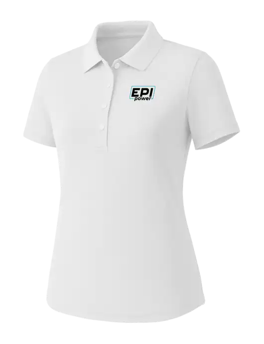 Callaway Womens Core Bright White Performance Polo w/EPI Logo