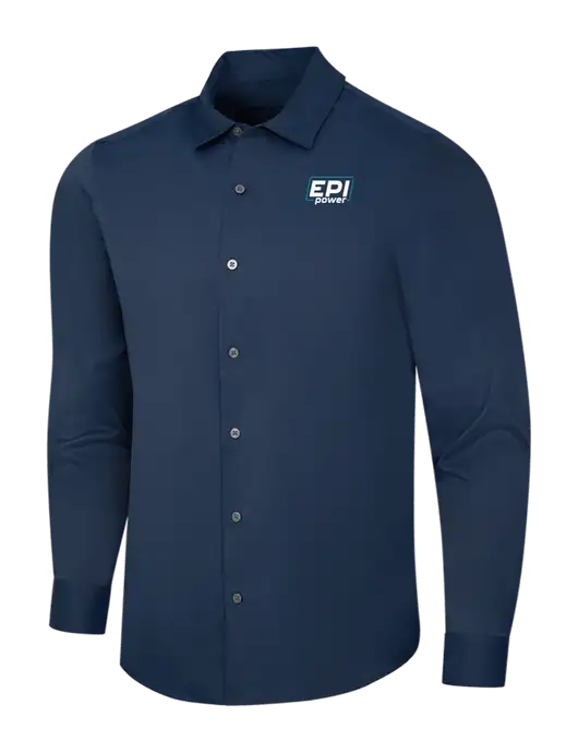 Navy City Stretch Shirt w/EPI Logo