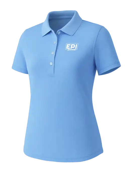 Callaway Womens Core Light Blue Performance Polo w/EPI Logo