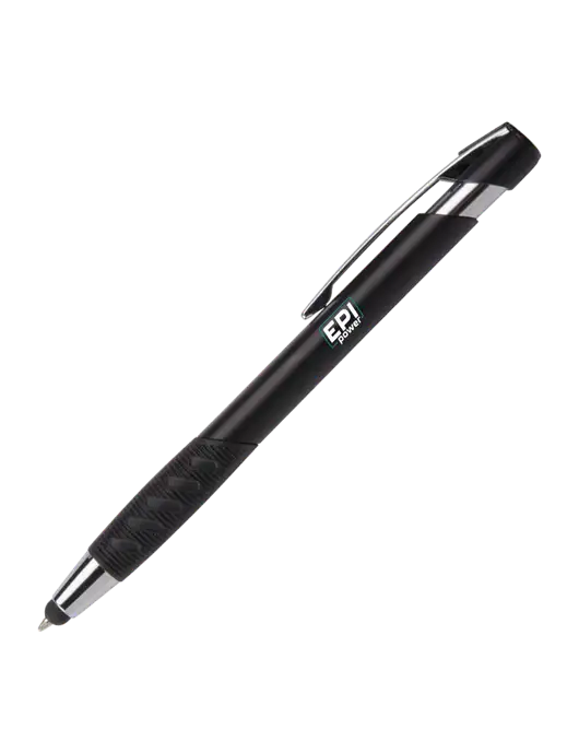 Alize Black Stylus Black Ink Pen w/EPI Logo