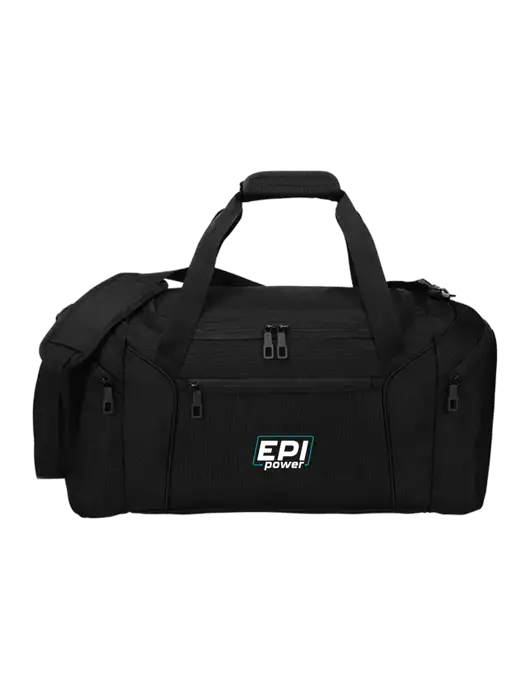 Slim & Lite Black Duffel    w/EPI Logo