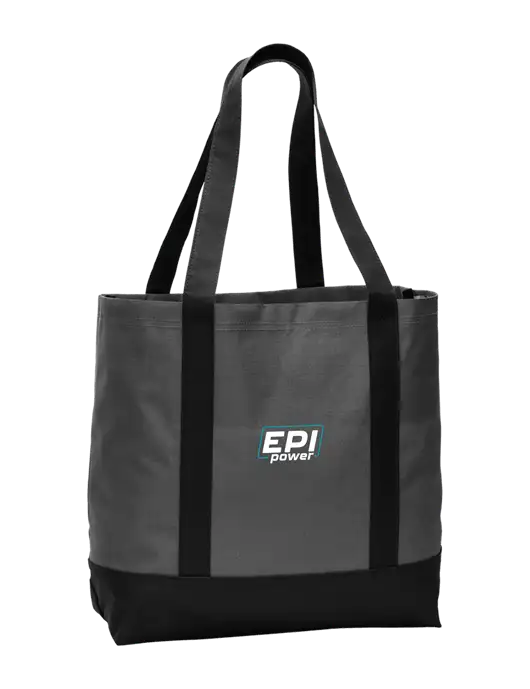 Carryall Charcoal/Black Day Tote Dark w/EPI Logo