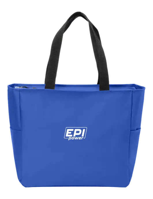 Everyday True Royal Zip Tote  w/EPI Logo