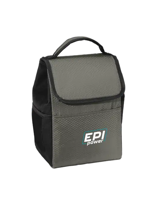 Lunch Bag Grey/Black Cooler w/EPI Logo