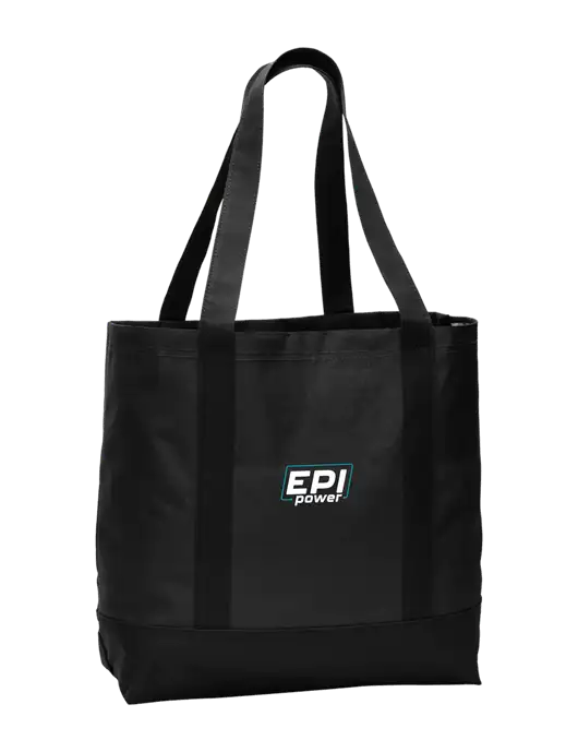 Carryall Black/Black Day Tote w/EPI Logo