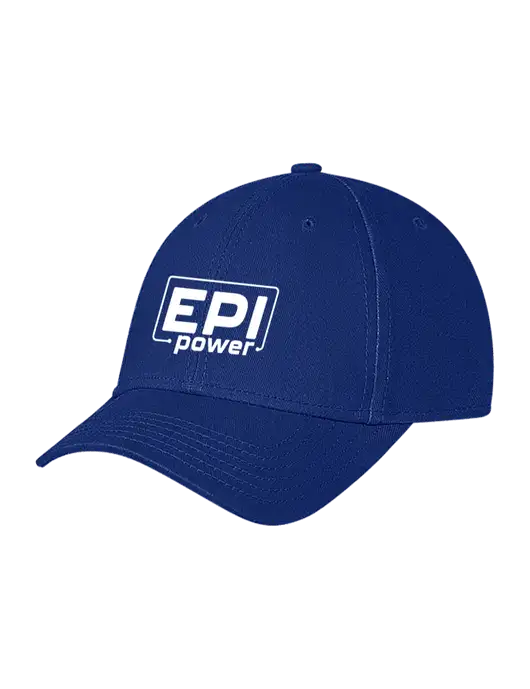 Royal Structured Soft Snap Closure Hook & Loop Cap w/EPI Logo