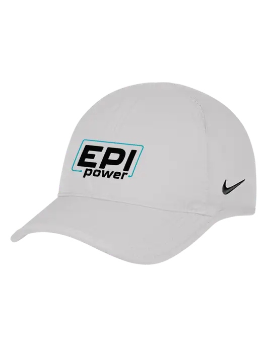 Nike White Featherlight Cap w/EPI Logo