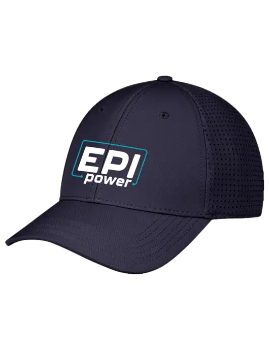 Navy Performance Stretchable Cap Hook & Loop w/EPI Logo