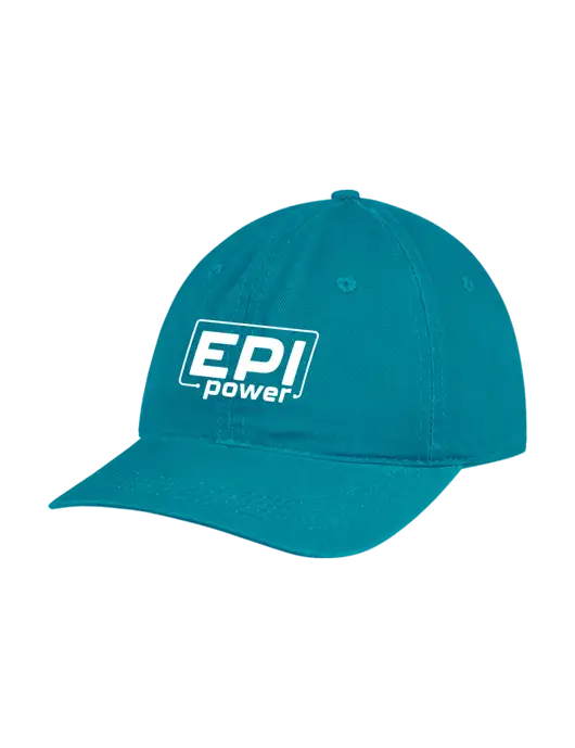 Garment Washed Unstructured Twill Sapphire Cap w/EPI Logo