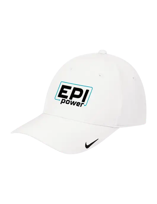 Nike White Dri-FIT Legacy Cap w/EPI Logo