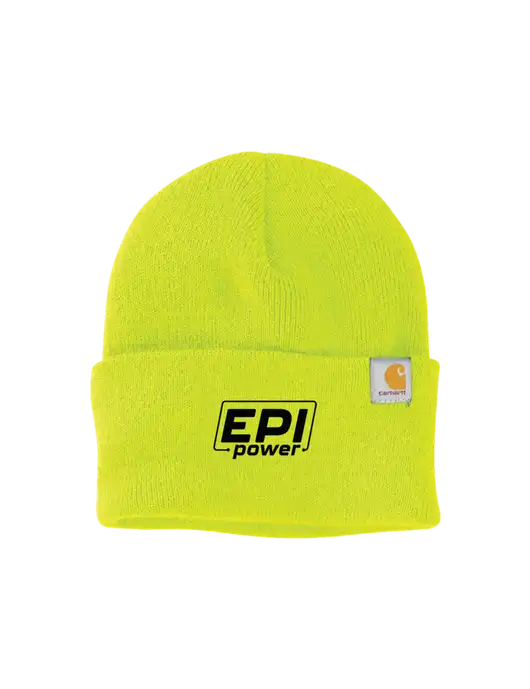 Carhartt Neon Lime Watch Cap 2.0 w/EPI Logo