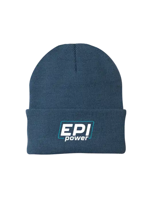 Dark Slate Knit Cap w/EPI Logo