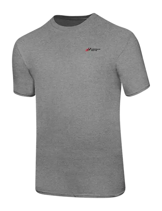 Ring Spun Light Heather Grey 4.5 oz T-Shirt w/Contrack Watts Logo