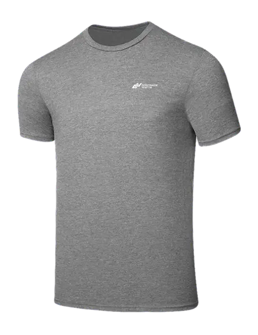Seriously Soft Grey Frost T-Shirt w/Contrack Watts Logo