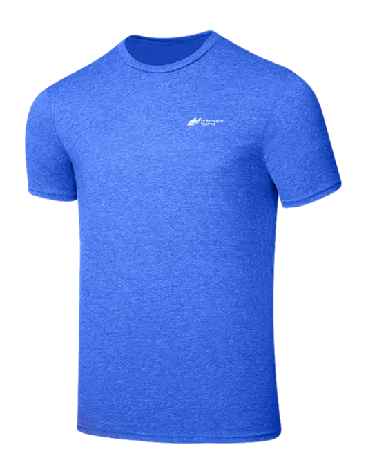 Seriously Soft Royal Frost T-Shirt w/Contrack Watts Logo