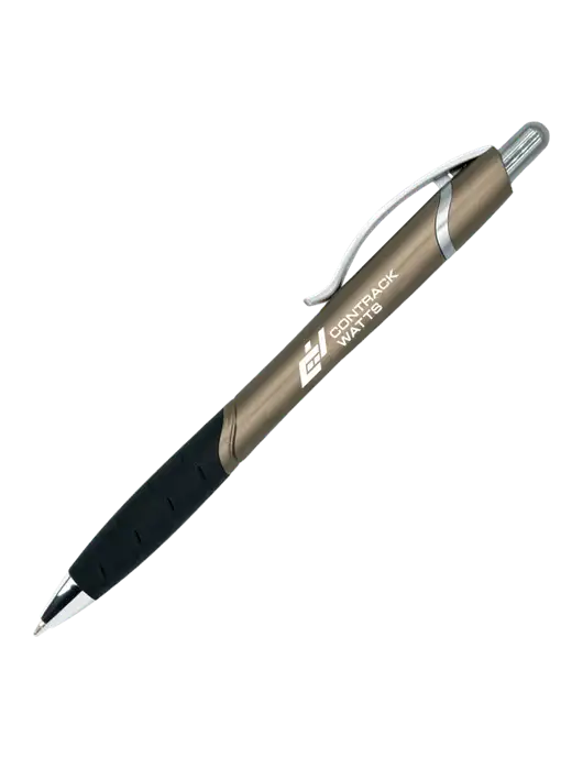 Summerhill Grey Pen - Black Ink w/Contrack Watts Logo