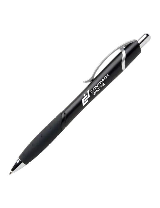 Summerhill Black Pen - Black Ink w/Contrack Watts Logo