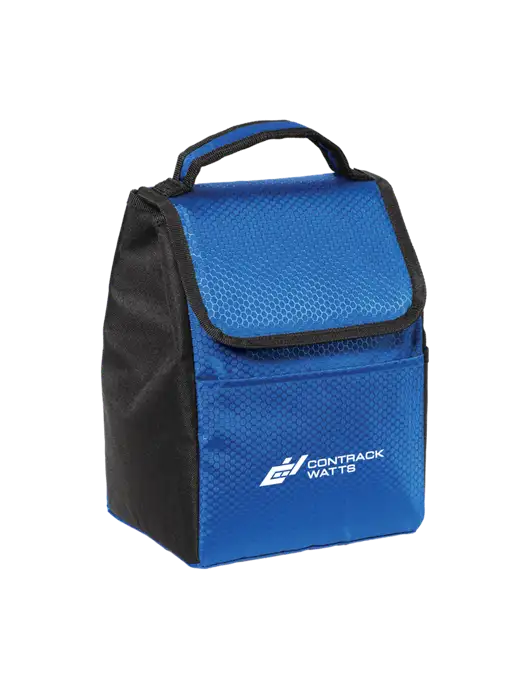 Lunch Bag Twilight Blue/Black Cooler w/Contrack Watts Logo