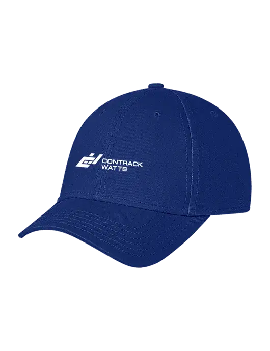 Royal Structured Soft Snap Closure Hook & Loop Cap w/Contrack Watts Logo