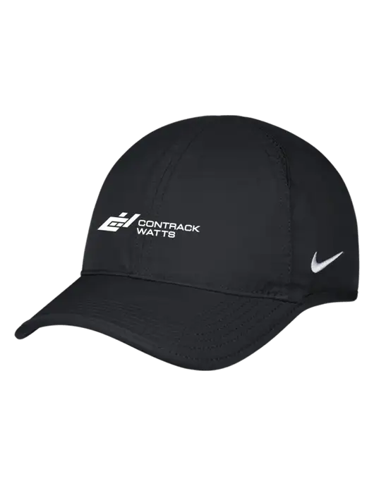 Nike Black Featherlight Cap w/Contrack Watts Logo