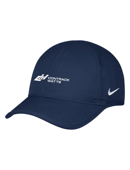 Nike Navy Featherlight Cap w/Contrack Watts Logo