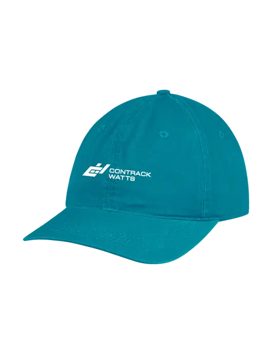 Garment Washed Unstructured Twill Sapphire Cap w/Contrack Watts Logo