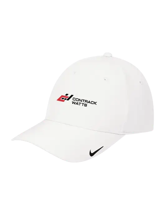 Nike White Dri-FIT Legacy Cap w/Contrack Watts Logo