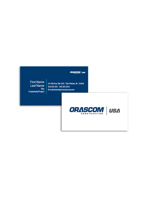 OrascomUSA Business Cards