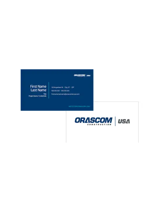 OrascomUSA Business Cards