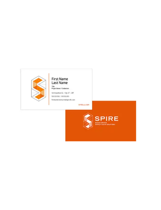 Spire Business Cards