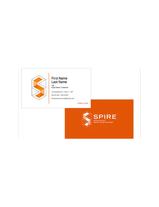 Spire Business Cards