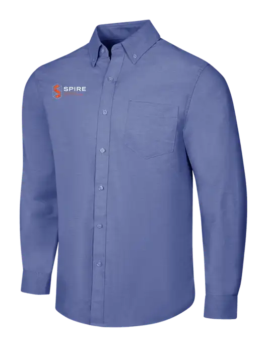 Navy SuperPro Oxford Shirt w/Spire