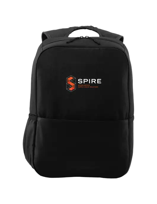 Access Square Laptop Black Backpack w/Spire