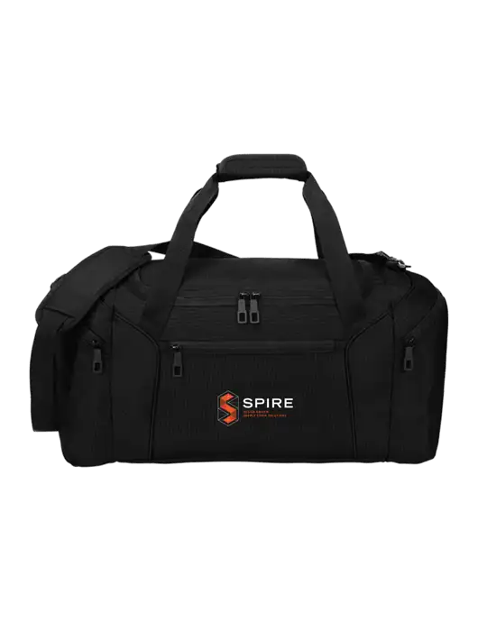 Slim & Lite Black Duffel    w/Spire