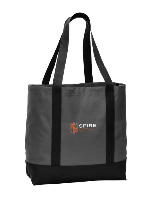 Carryall Charcoal/Black Day Tote Dark w/Spire