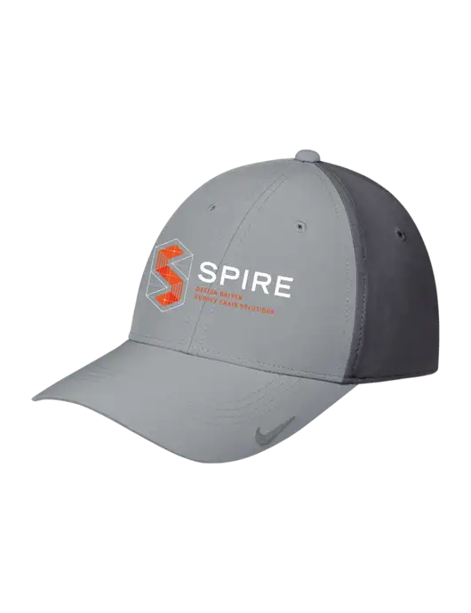 Nike Light Grey/Dark Grey Dri-FIT Legacy Cap w/Spire