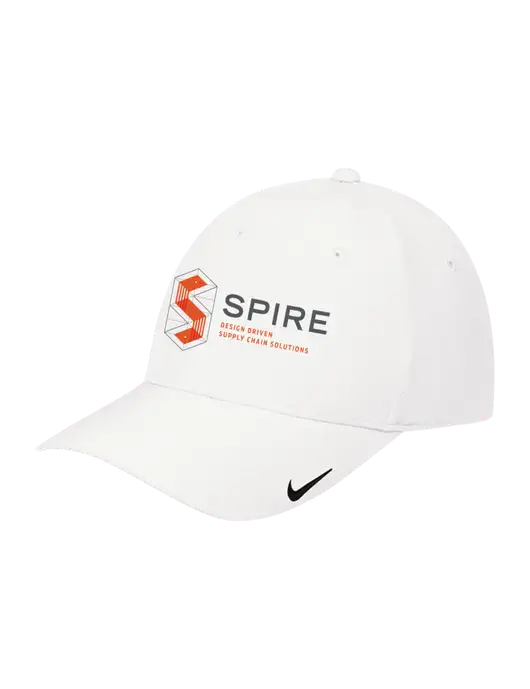 Nike White Dri-FIT Legacy Cap w/Spire