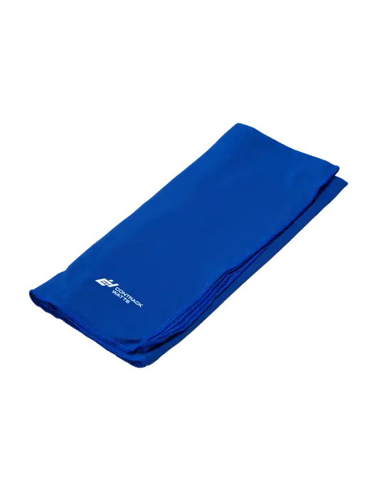 Eclipse Blue Copper Infused Cooling Towel w/Contrack Watts Logo
